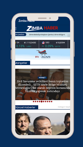 Zımba Haber Screen 2