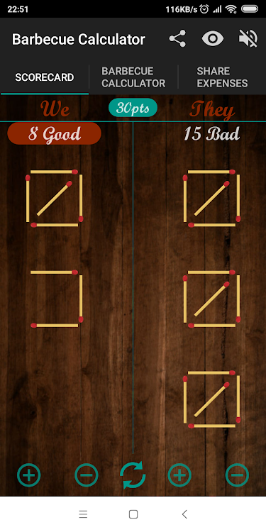 Scorekeeper & BBQ Calculator - 2.5.3 - (Android)