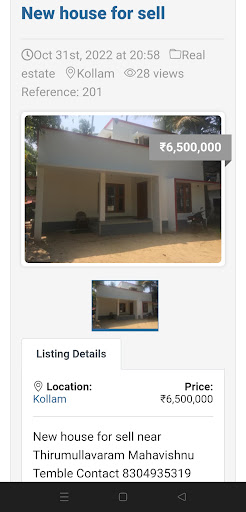 Ols kerala - Online buy sell Screen 3