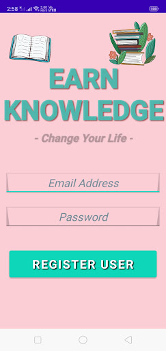 Earn Knowledge Screen 2