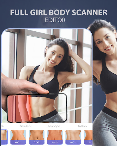 Body Scanner Girl Shape Editor Screen 2