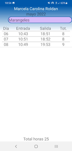 Android application Sicope Empresas screenshort