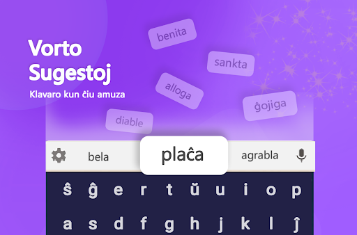 Esperanto Keyboard Screen 2