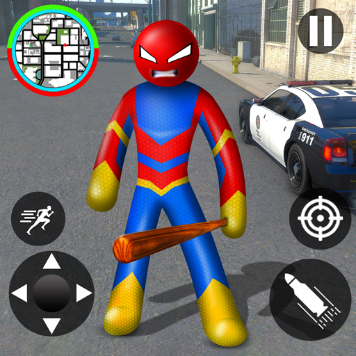 Merge Rope Hero : Vice Town logo