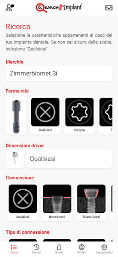 Search Implant App Screen 2