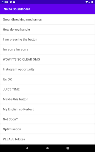 Nikita Soundboard Screen 2