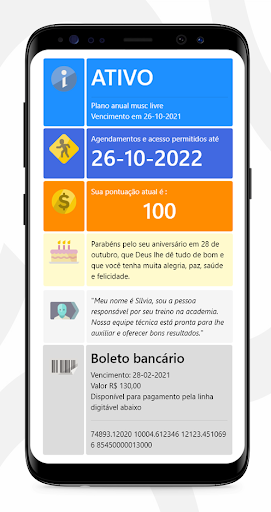 Checkin DataFitness Screen 3