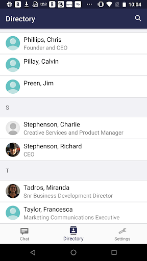 Sentinel Chat Channels Screen 3