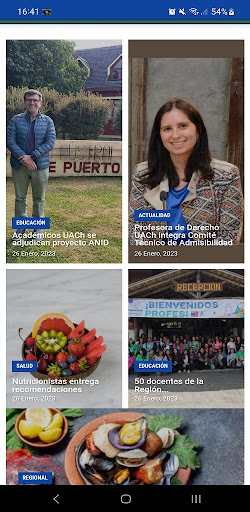 Android application El Calbucano screenshort