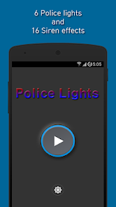 Police Siren and Lights Simulation
