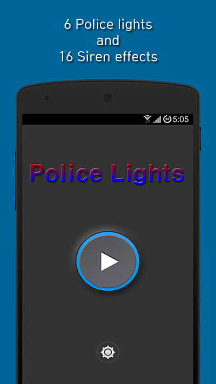 Police Siren and Lights Simula - 1.5 - (Android)