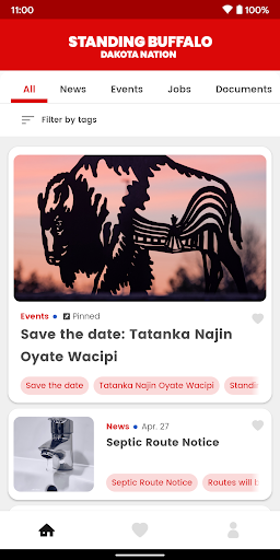 Standing Buffalo Dakota Nation Screen 2