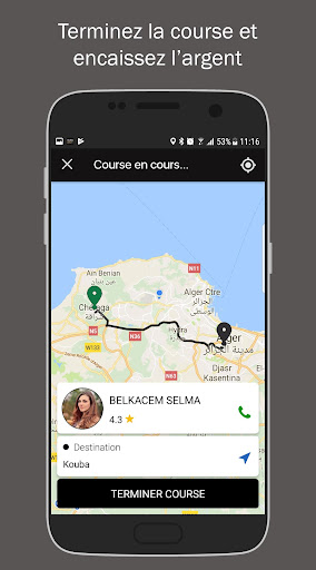 Coursa Chauffeur Screen 3