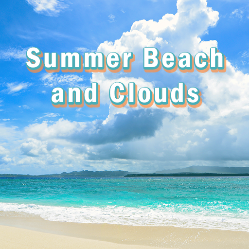 Summer Beach and Clouds Theme logo