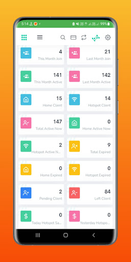 Android application Smart ISP screenshort