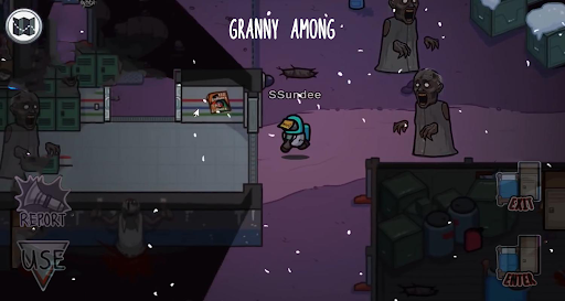 Among Us Granny Mod Role Among MOD screenshots 1