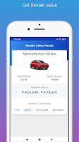 screenshot of Check Vehicle Resale Value