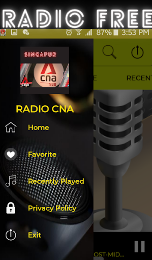 CNA938 Radio Station CNA938 Screen 2