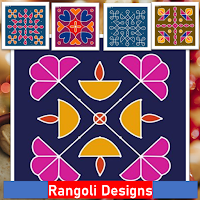 Easy Rangoli designs