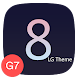[UX7] UX8 Black Theme LG G7 V3 - Androidアプリ