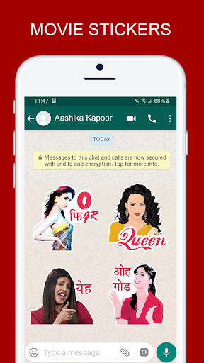 Hindi Movies Stickers Screen 2