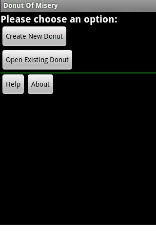 Donut Of Misery Screen 3
