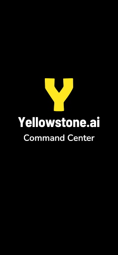 Android application Yellowstone.ai Command Center screenshort