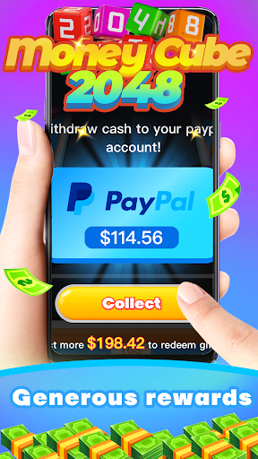 Money Cube 2048 - Win RealCash