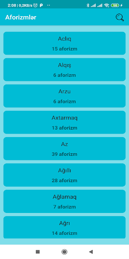 Aforizmlər Screen 2