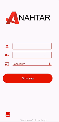Android application Mobil Anahtar screenshort