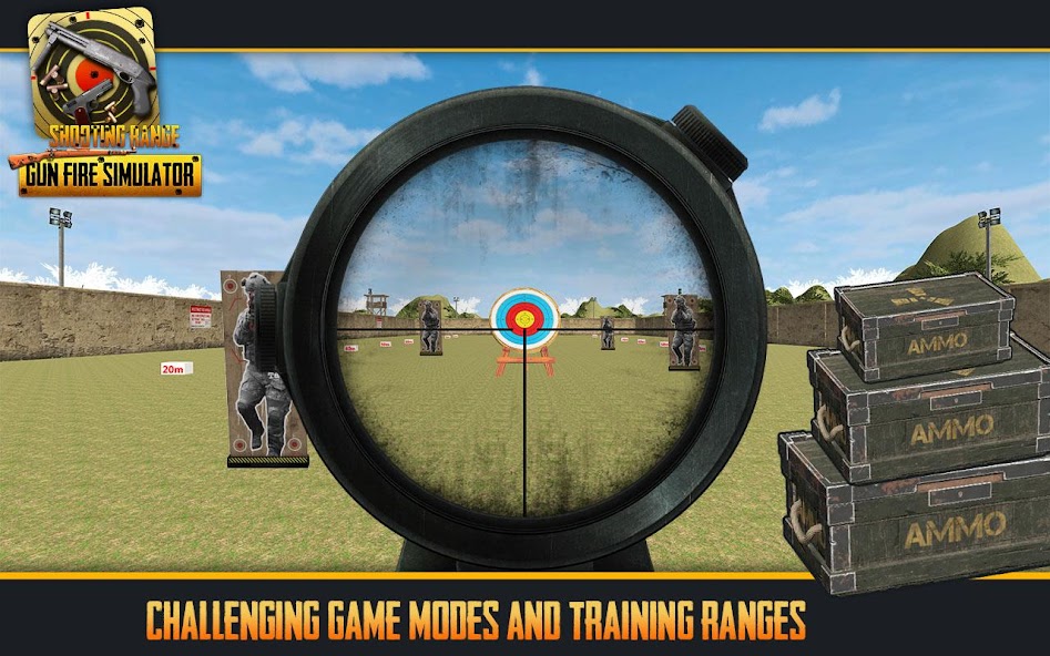 Shooting Range Gun Simulator - banner