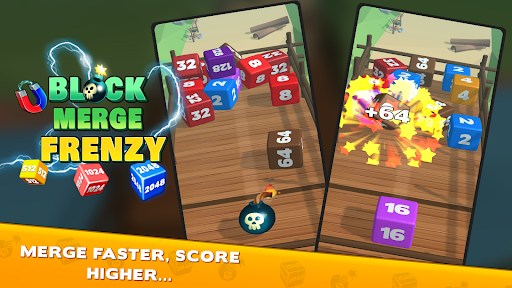 Block Merge Frenzy - 3D puzzle