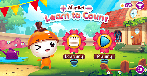 Screenshot of Marbel Kids Learn To Count
