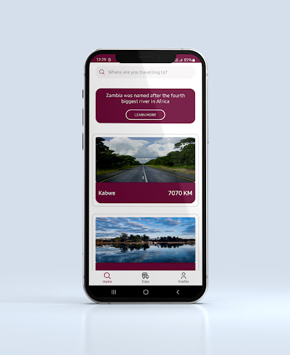 Android application Tafika Tickets screenshort