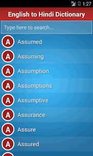 Hindi English Dictionary For PC installation