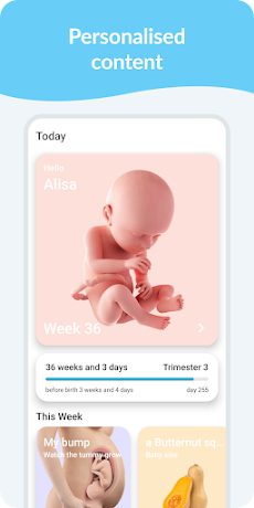 Pregnancy Tracker & Day by Dayのおすすめ画像1
