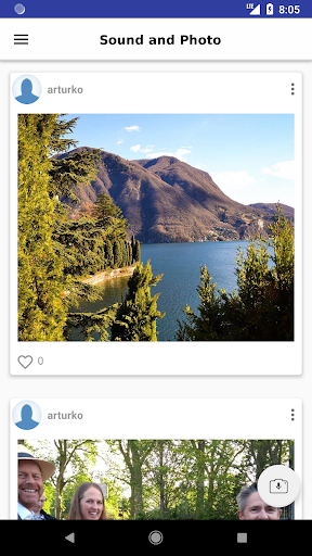 Android application LivePhoto : Photo And Speech screenshort