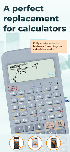 Screenshot of HiEdu Calculator Pro