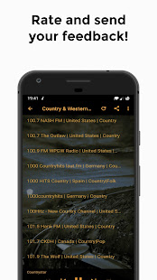 Country & Western Music Radio Varies with device APK screenshots 4