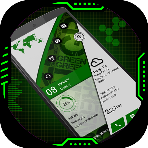 Next Classic Launcher, AppLock logo