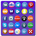Cover Image of 下载 All in one social media networ  APK