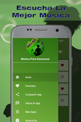Android application Música Para Descansar screenshort
