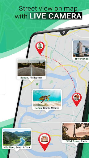 Live Earth Satellite View GPS Screen 2