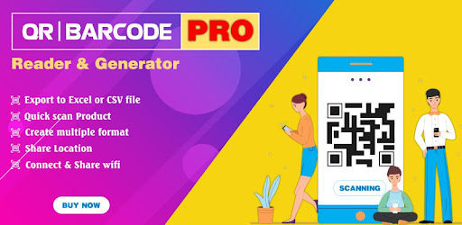QR - Barcode Pro: Reader, Gene