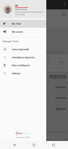 OneAttendance Screen 3