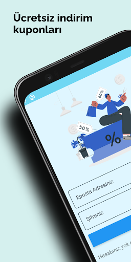 Android application İndirim Kazan screenshort