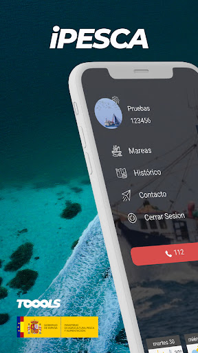 Android application iPesca screenshort
