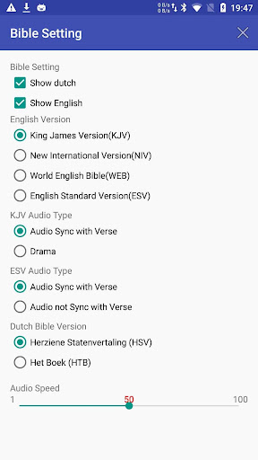 Dutch English Audio Holy Bible screenshot 3