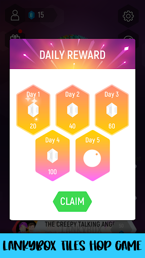 LankyBox Tiles Hop Music screenshot