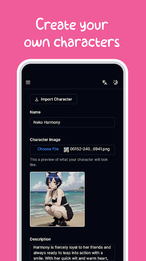 Sakura - Chat with AI Bots Screen 3